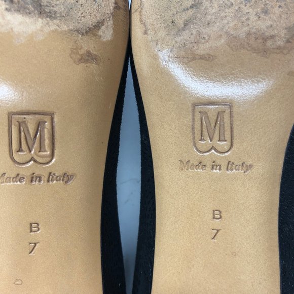 BRUNO MAGLI Black Circle Motif Pumps #939 - Picture 8 of 8